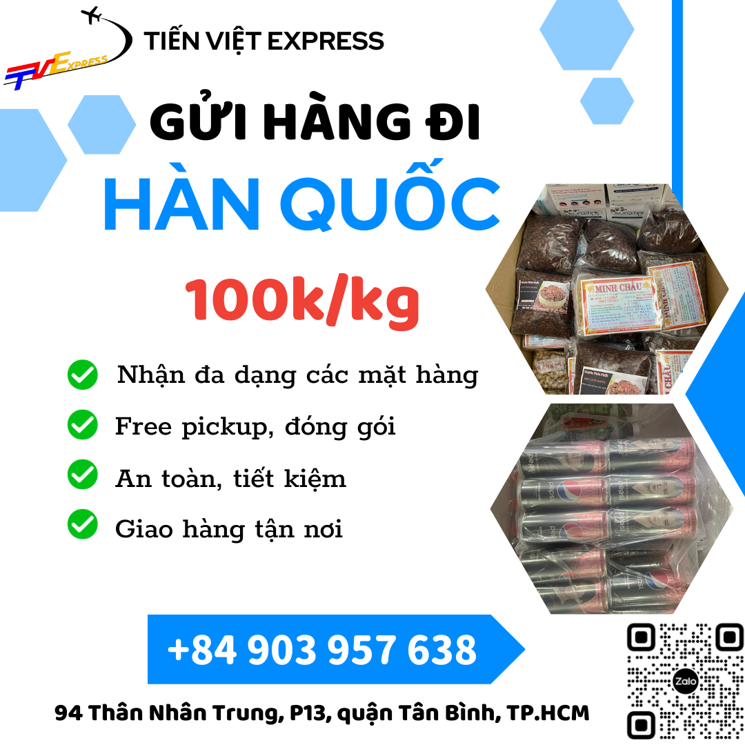 Gửi hàng đi Hàn Quốc